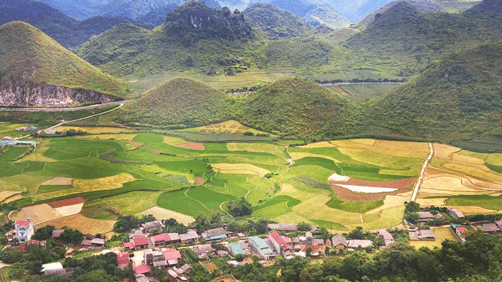 Núi đôi Quản Bạ Hà Giang tour Miền Bắc 5N4Đ