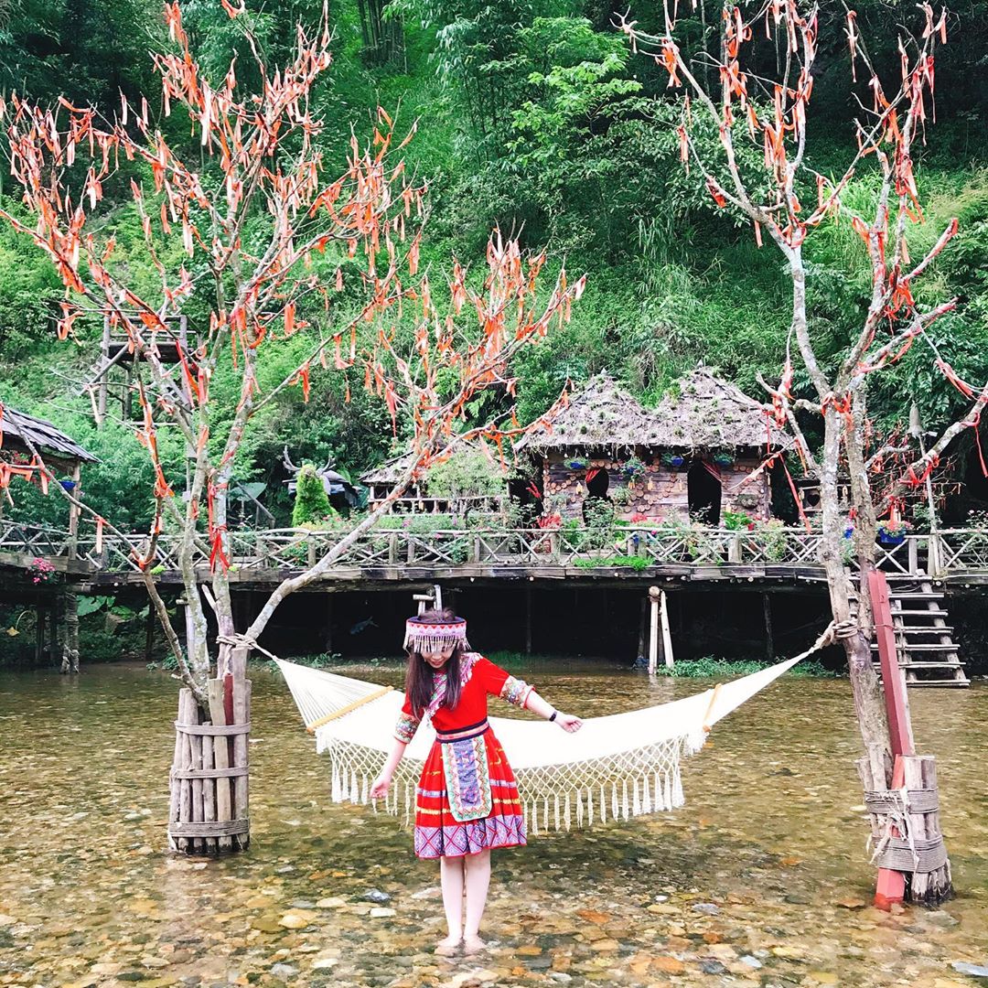 Bản Cát Cát Sapa trong tour Miền Bắc 3N2Đ