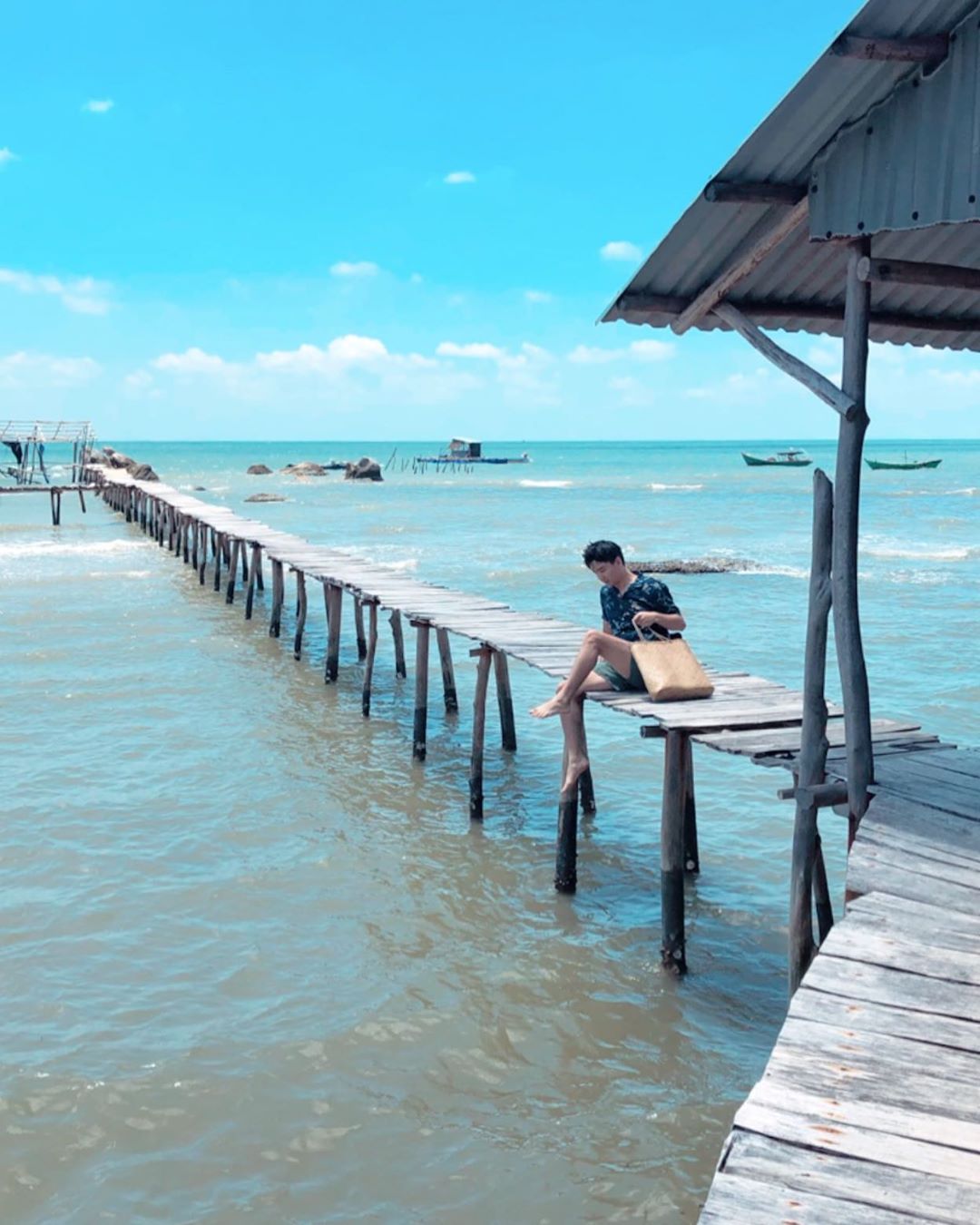 Làng chài Hàm Ninh Phú Quốc tour Phú Quốc 3N2Đ