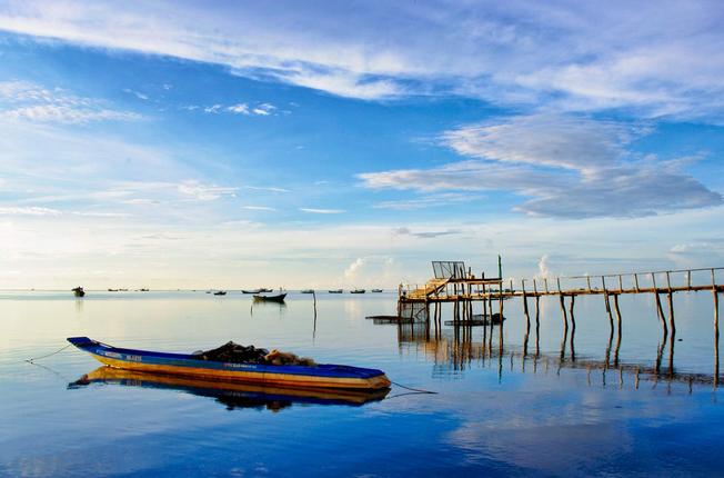 Làng Chài Hàm Ninh trong tour Phú Quốc 3N2Đ Làng Chài Hàm Ninh trong tour Phú Quốc 3N2Đ