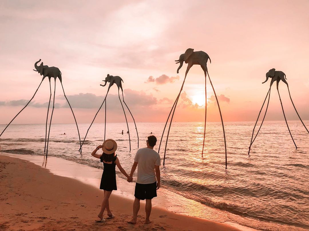 Hoàng hôn tại Sunset Sanato Phú Quốc