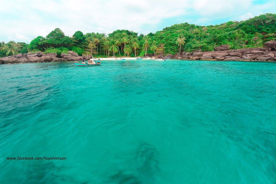 Hòn Móng Tay trong tour 4 đảo Phú Quốc