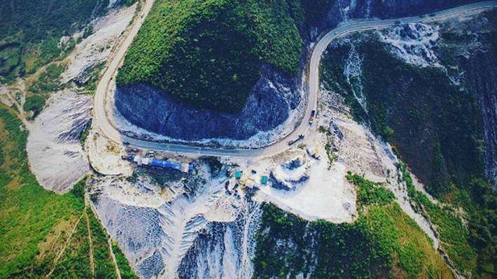Đèo Thung Khe tour Tây Bắc 4N3Đ Đèo Thung Khe trong tour Tây Bắc 4N3Đ