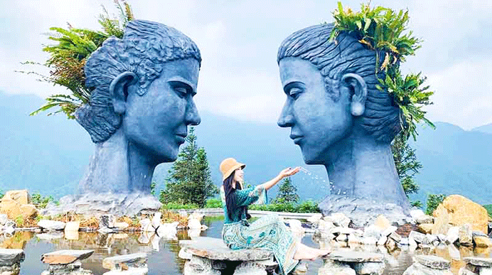 Swing Sapa trong tour Tây Bắc 4N3Đ Khu du lịch Swing Sapa tour Tây Bắc