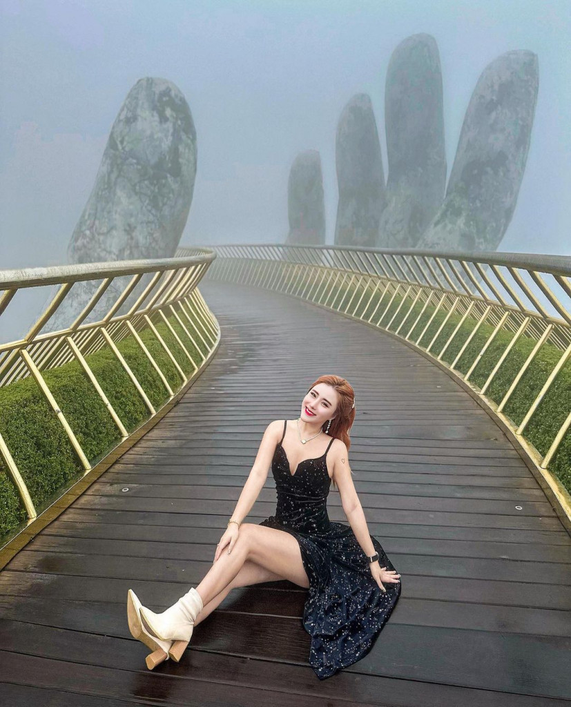 Cầu Vàng tại Bà Nà Hills