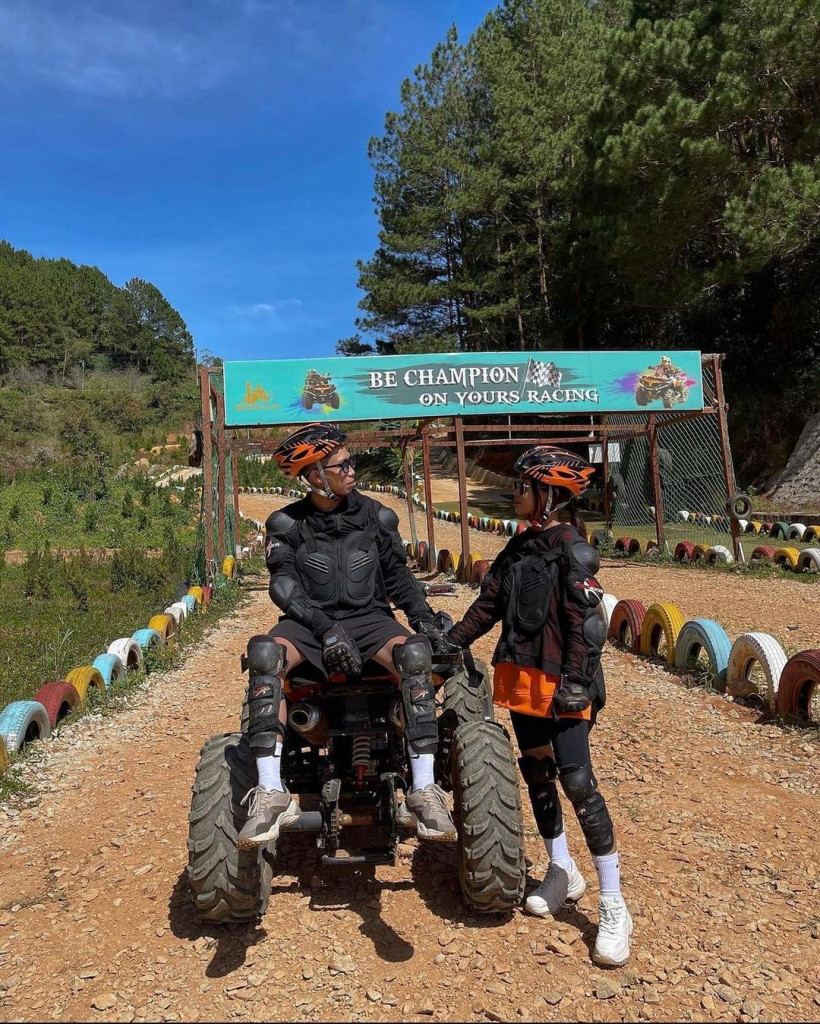 Đua xe địa hình tại Wonderland Đà Lạt