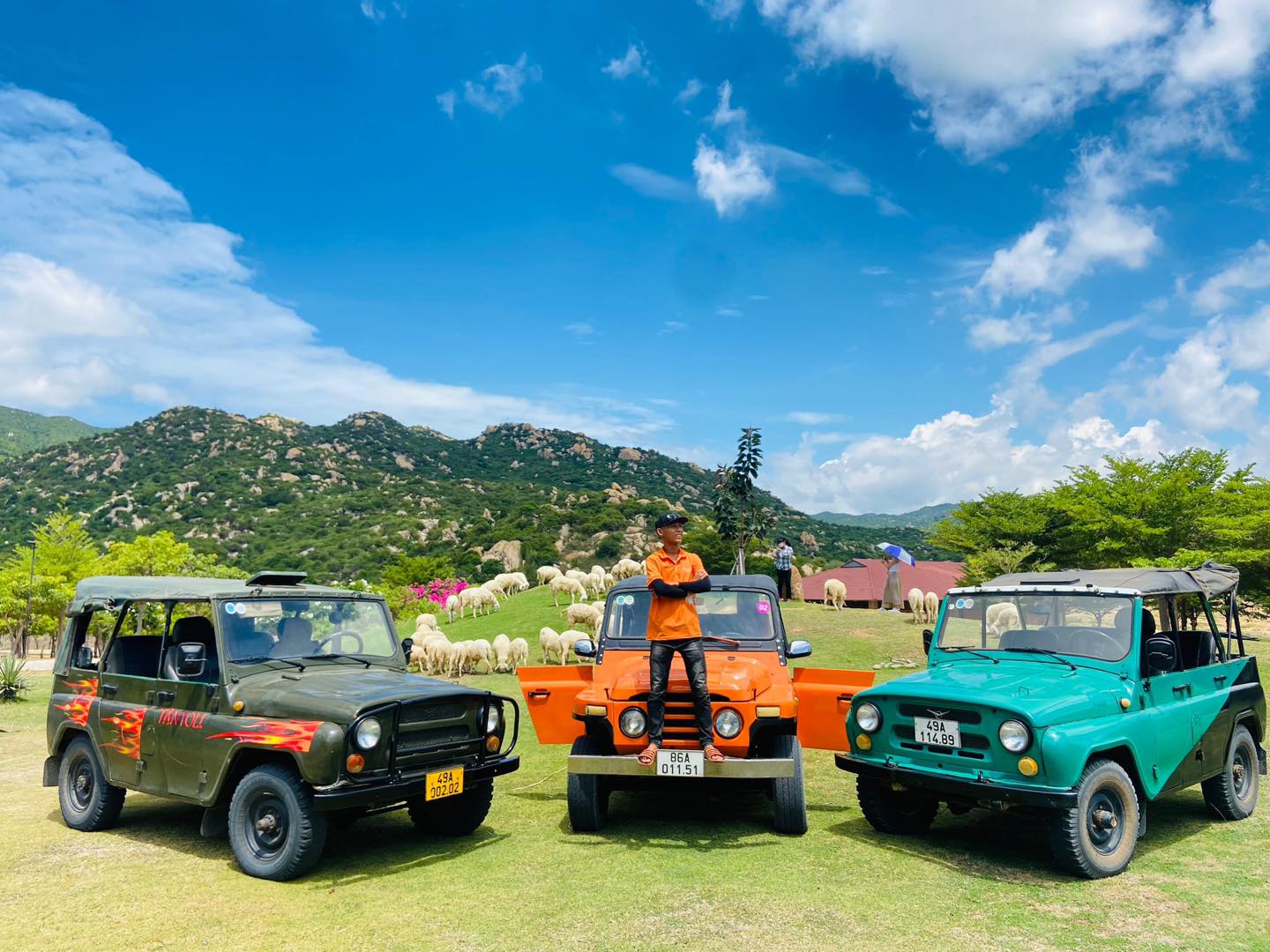 Xe địa hình cực chất tại Tanyoli Tour Tứ Bình 3N3Đ