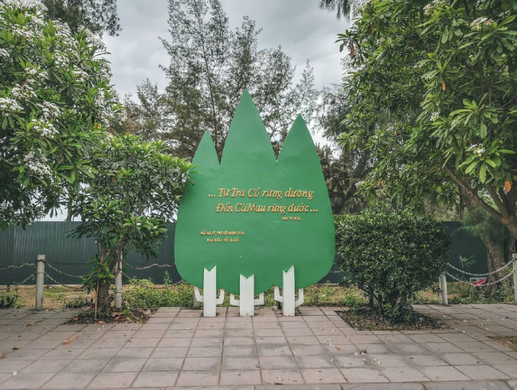Cụm công trình tại Mũi Sa Vĩ Trà Cổ