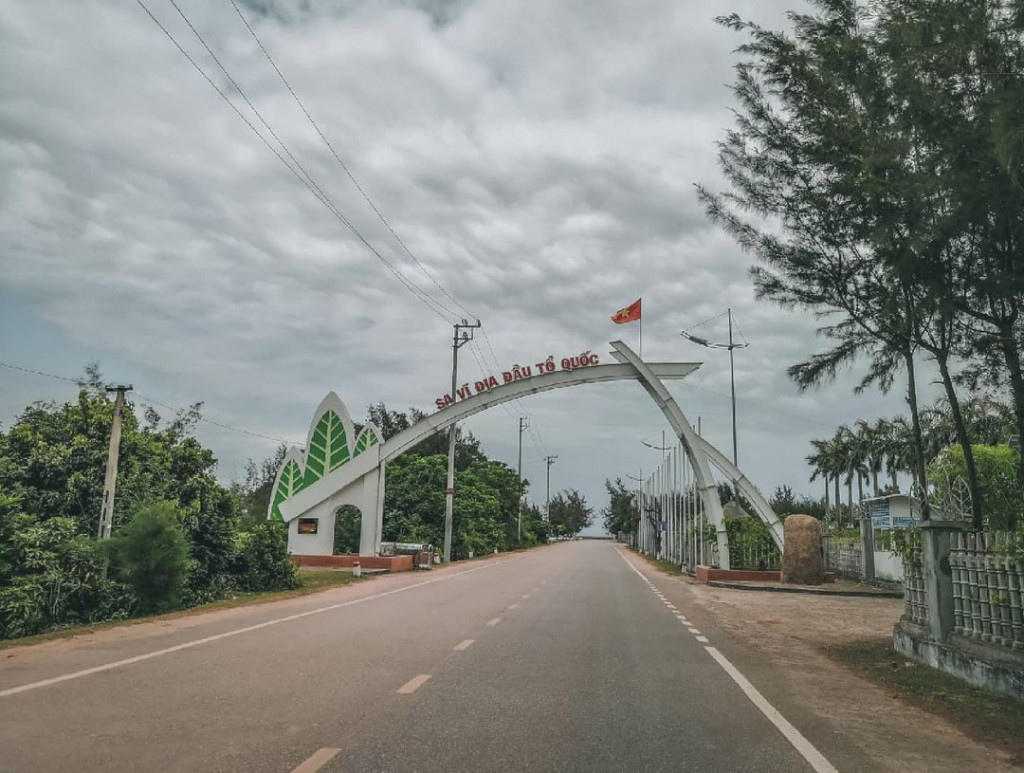 Quang cảnh Mũi Sa Vĩ du lịch Trà Cổ
