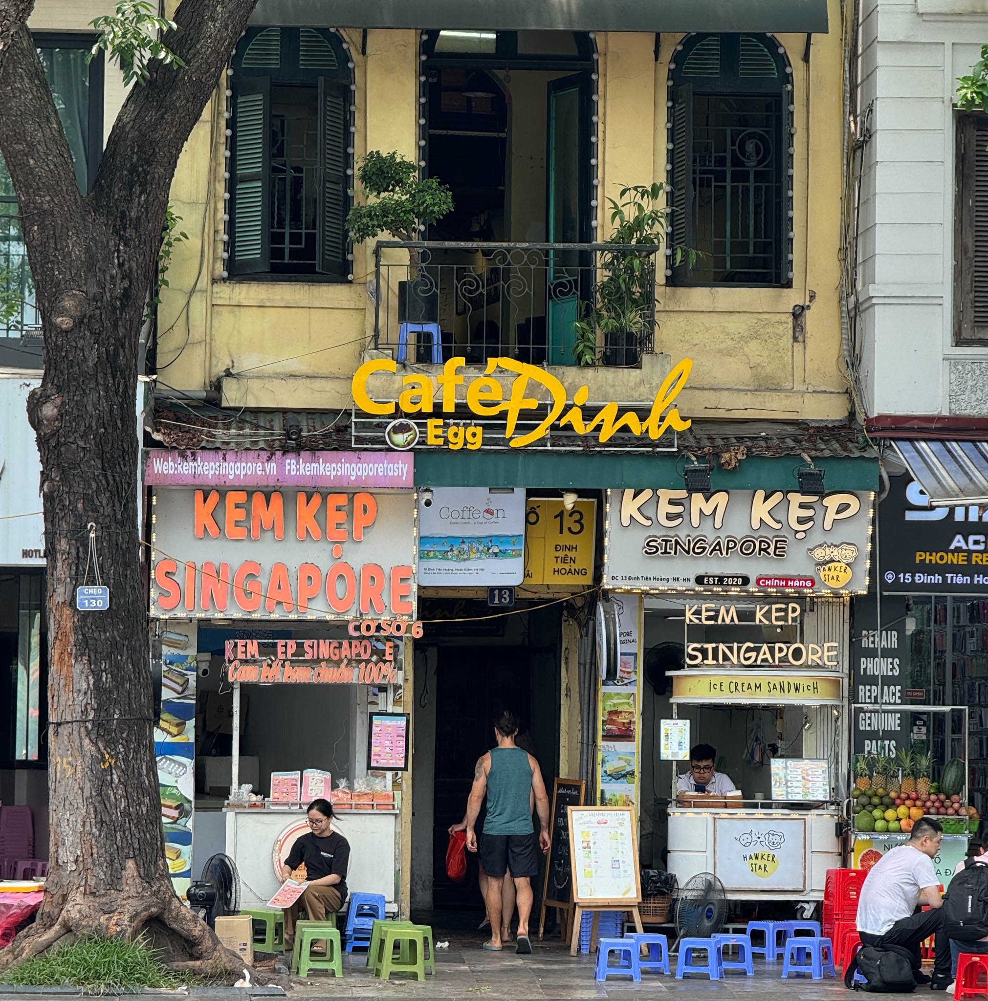 Không gian quán cafe Đinh - trải nghiệm đậm chất Hà Nội