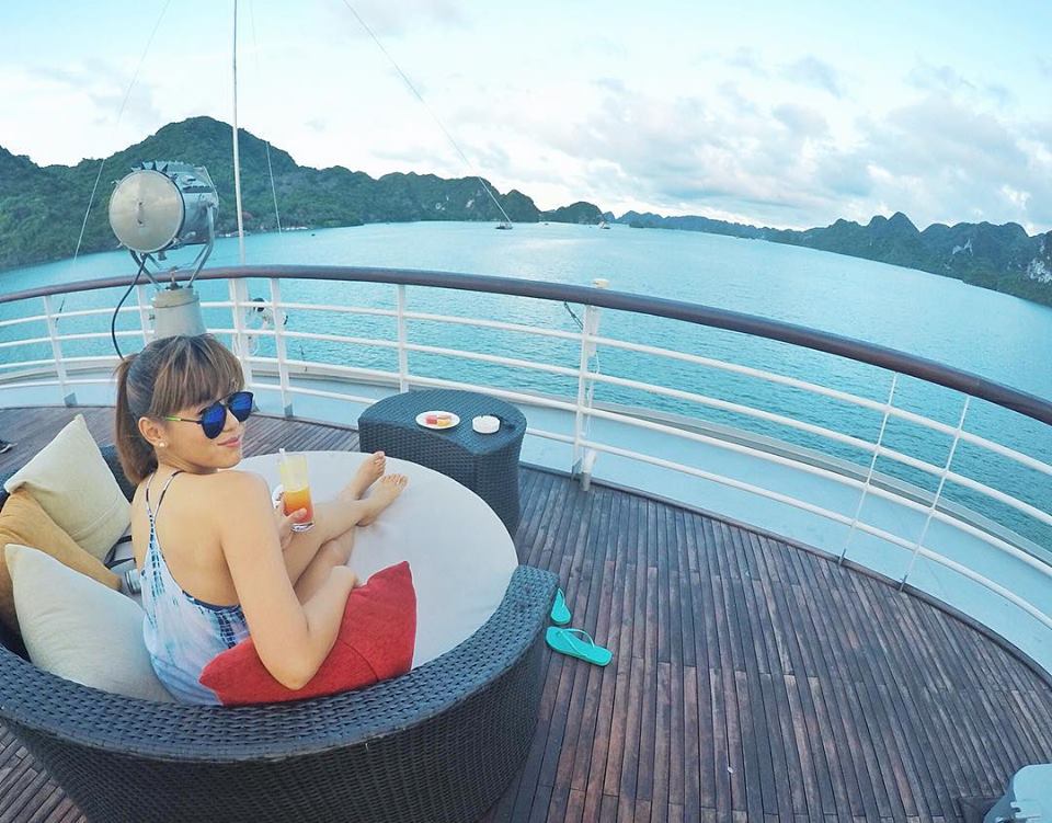 Hoạt động trên Paradise Luxury Cruise Hạ Long