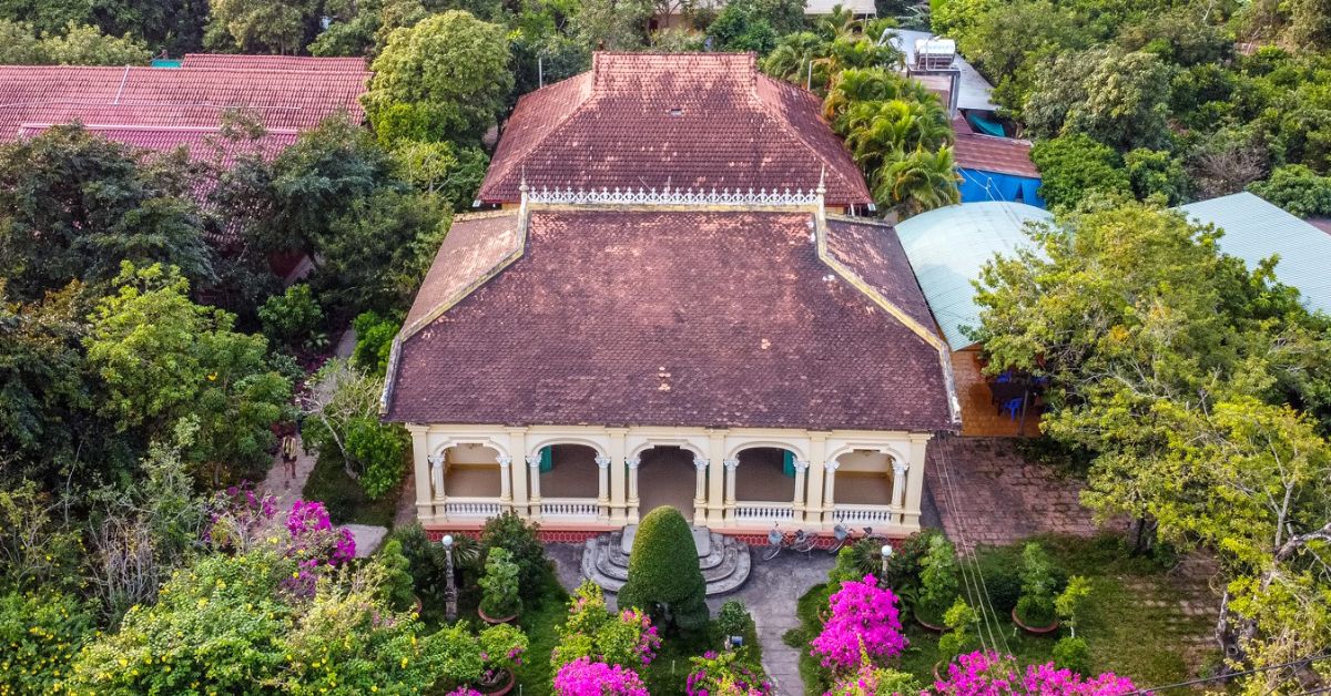 Du thuyền Cái Bè Princess ghé thăm nhà cổ Ba Đức