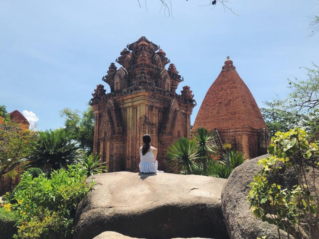 Tháp Chăm Ponagar Ảnh: @enya_chang.0223