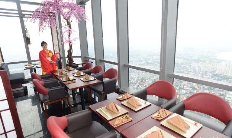 Không gian ẩm thực sang trọng tại đài quan sát Landmark 81