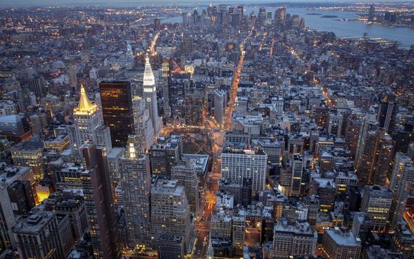 Chụp ảnh Manhattan từ tòa nhà Empire State - trải nghiệm về đêm