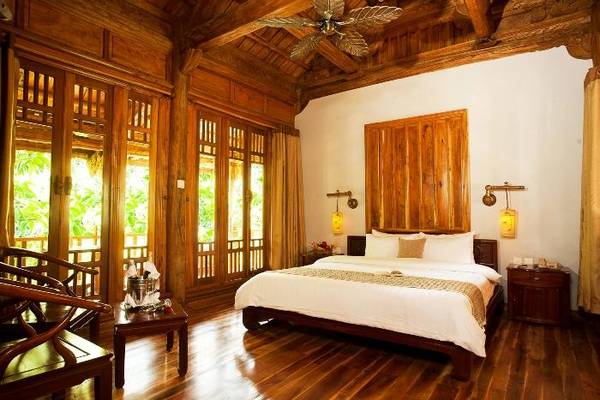 Phòng Ancient Deluxe dành cho nghỉ dưỡng trăng mật tại Long Beach Resort Phú Quốc