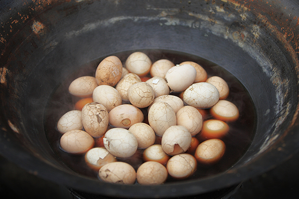 Trứng đồng nam ở Chiết Giang