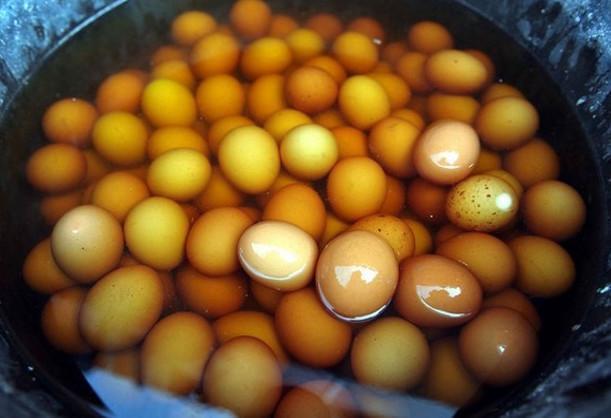 Trứng đồng nam sau khi chế biến