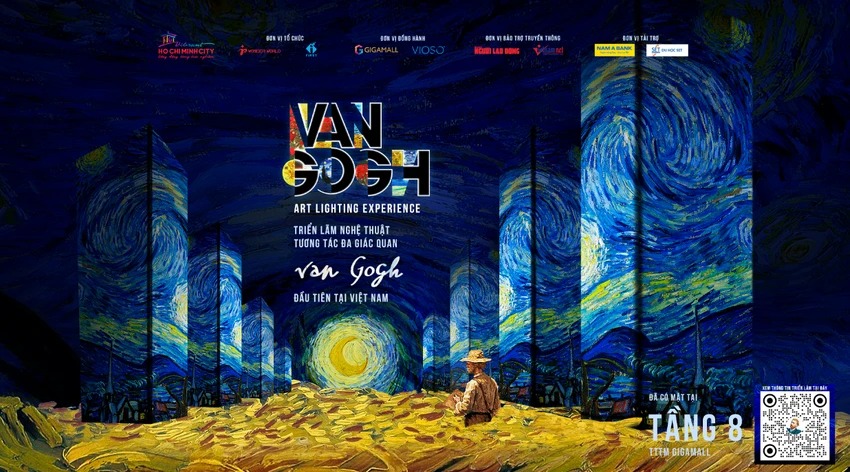 Poster triển lãm Van Gogh tại Việt Nam