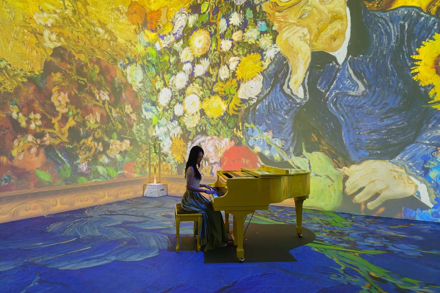 Công nghệ tại triển lãm Van Gogh Monet TP.HCM