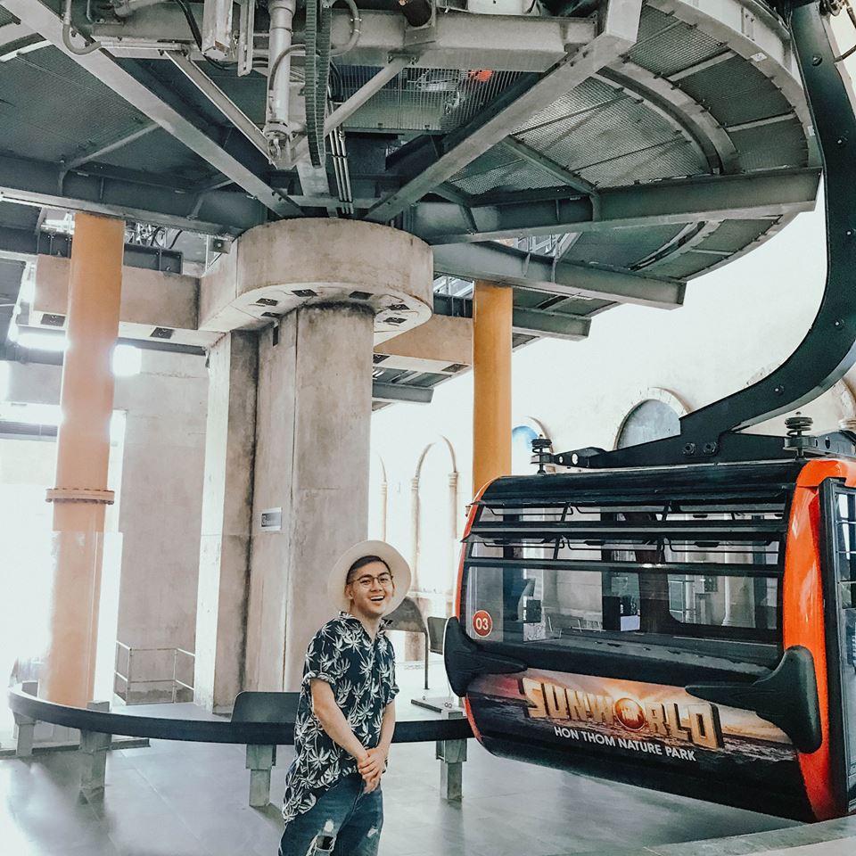 Cáp treo từ ga An Thới Phú Quốc