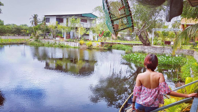Lagi Farmstay Bình Thuận hồ nước trong xanh
