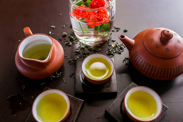 Các loại trà hảo hạng được phục vụ tại Trú Vũ Trà Quán