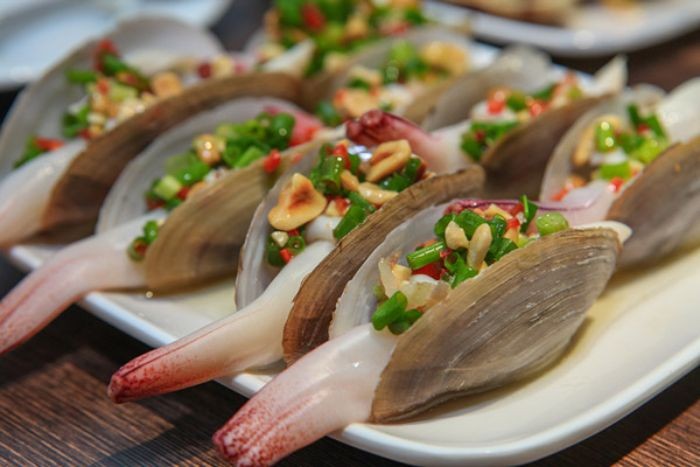Tu hài Cô Tô - Hải sản Cô Tô tươi sống