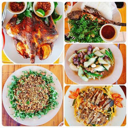 Ngoài vui chơi giải trí, du khách còn có thể thưởng thức các món ăn đồng quê hấp dẫn tại đây