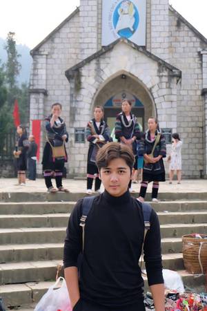 Hot boy 9x Lê Yên Thanh tại Sapa