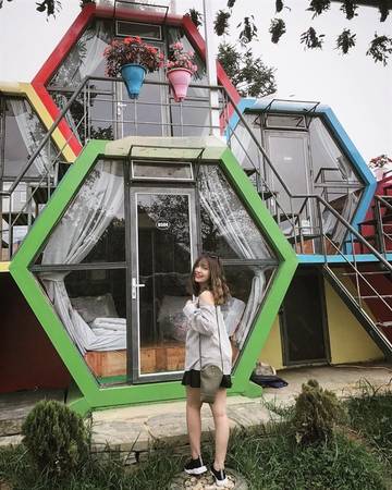 TubOtel Sapa nhà nghỉ tổ ong siêu xinh