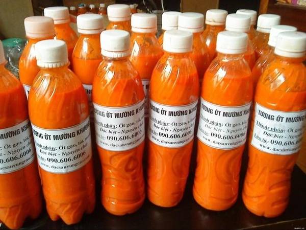 Tương ớt Mường Khương đặc sản Sapa