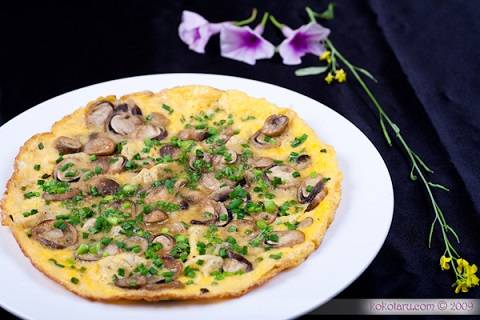 Bánh trứng nấm truffle đen gợi ý bữa sáng Hong Kong