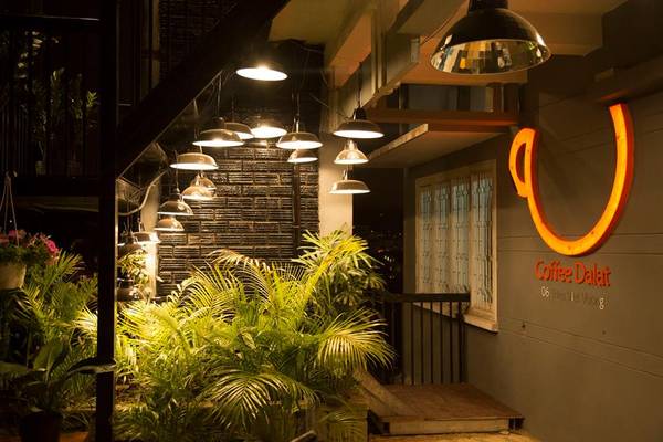 Thiết kế gần gũi thiên nhiên UP Coffee Dalat