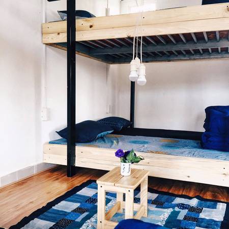 INDIgo home Đà Lạt phòng sinh hoạt chung