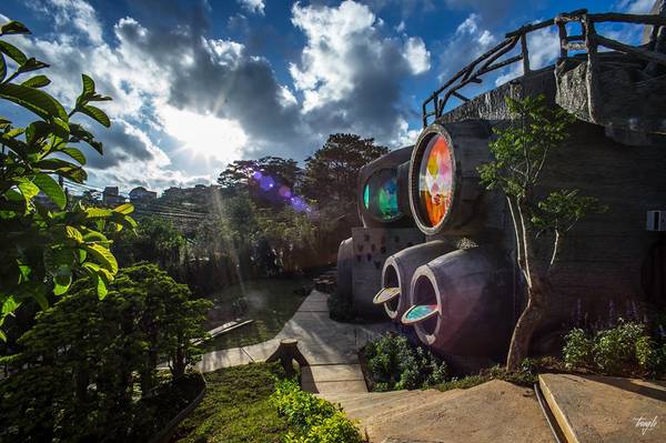 Hostel dưới lòng đất Đà Lạt