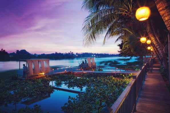 Không gian xanh An Lâm Saigon River Villas