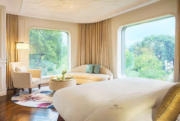 Phòng nghỉ sang trọng Hotel des Arts Saigon