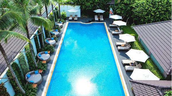 Không gian nghỉ dưỡng tại Villa Sông Sài Gòn