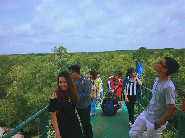 Hình ảnh thiên nhiên khu du lịch Vàm Sát