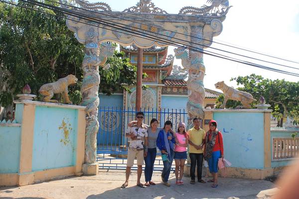 Phía trước Vạn An Thạnh. Ảnh: Lê Bảo