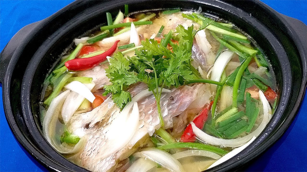 Món cá diêu hồng kho lạt hoàn thành thơm ngon