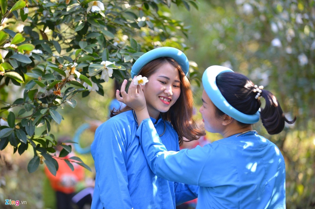 Không gian lễ hội hoa sở Bình Liêu