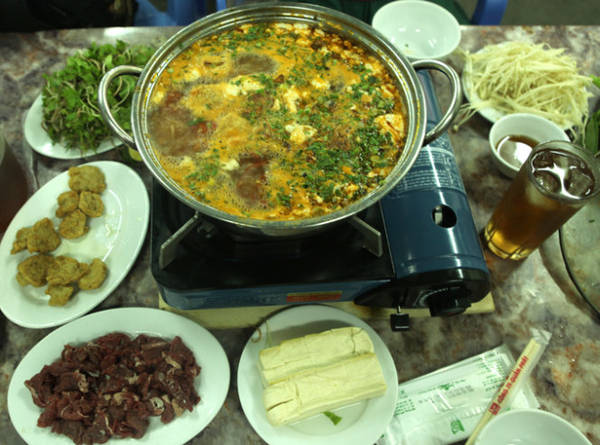 Lẩu cua đồng ngon tại Hải Phòng - Ảnh: Thủy OCG