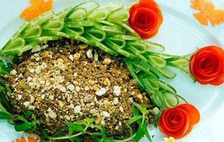 Gỏi dông cát Phan Thiết - Món ăn được ưa chuộng