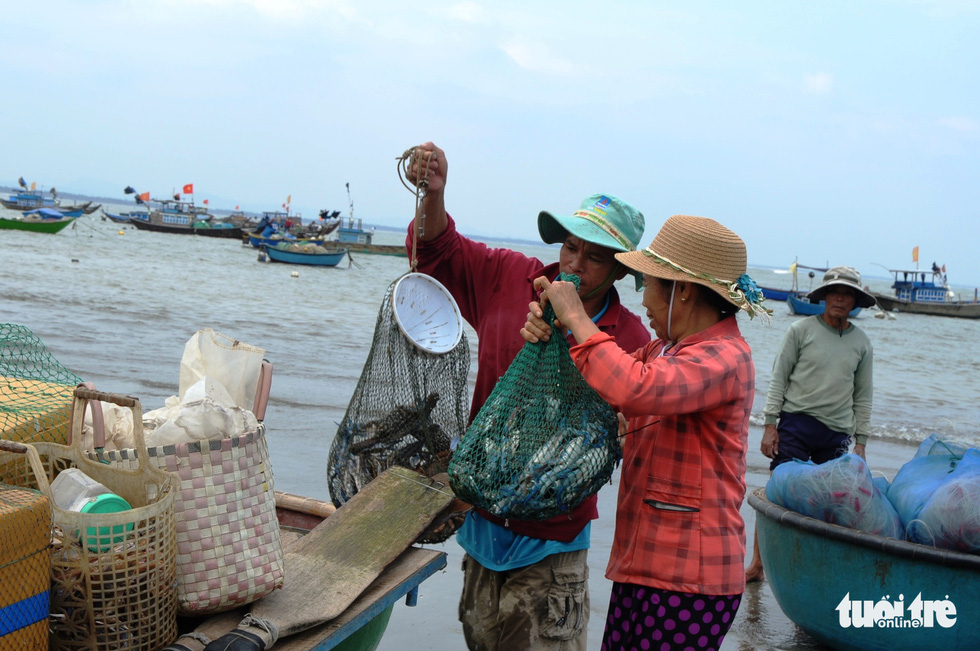 Sau chuyến biển - Ảnh: LÊ TRUNG