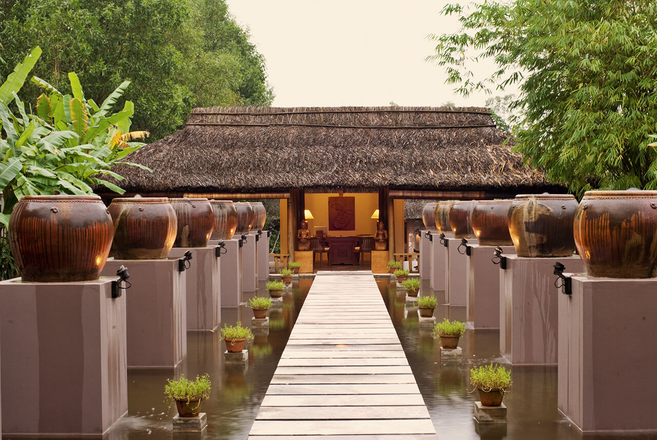 Không gian trị liệu tại Vedana Spa