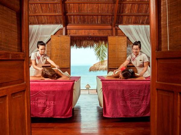 Spa Victoria Phan Thiết Beach Resort & Spa với liệu pháp mát xa