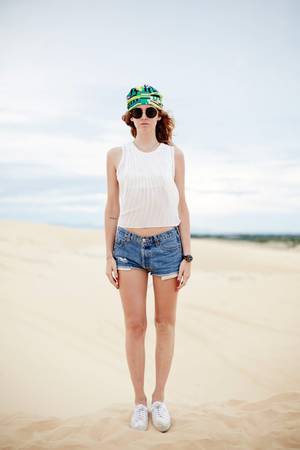 Chiara Ferragni Việt Nam check-in bãi biển Mũi Né