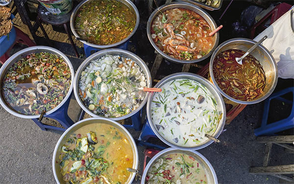 Các nền ẩm thực thế giới nổi bật tại Thái Lan